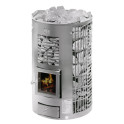 Woodburning sauna stove - MONDEX KLAPI, stainless steel - 1