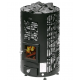 MONDEX KLAPI Wood-Burning Sauna Stove, Black