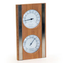 SAUFLEX thermo-hygrometer, cedar, white color - 0