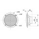 Speaker sauna FR, 16 cm
