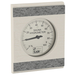 SAWO hygrometer 280-HRA, with stone strip, aspen  SAWO hygrometer 280-HRA, with stone strip, aspen