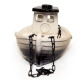 Ceramic container for scents - trawler
