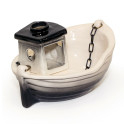 Ceramic container for scents - trawler - 2