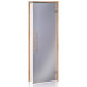 AD PREMIUM LIGHT glass sauna doors, 80 x 200, Alder, Grey