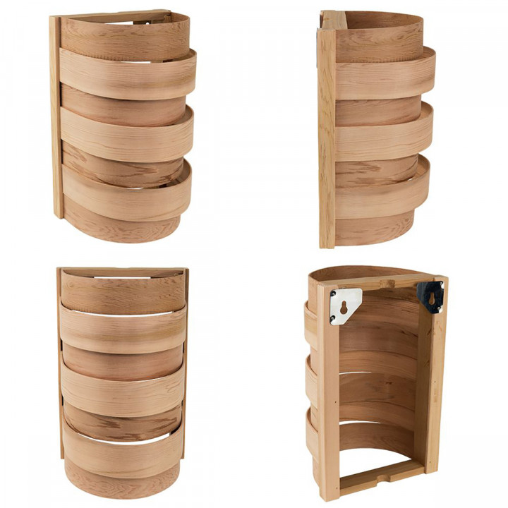 Sawo lamp and lattice set 917-D, cedar