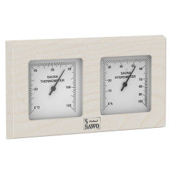 SAWO thermo-hygrometer 224-TH, aspen  SAWO thermo-hygrometer 224-TH, aspen