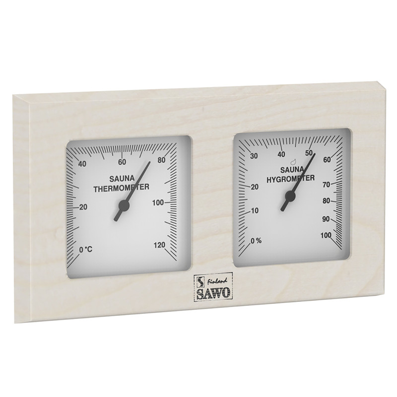 SAWO thermo-hygrometer 224-TH, aspen