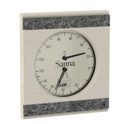 SAWO thermo-hygrometer 281-THR, aspen  SAWO thermo-hygrometer 281-THR, aspen