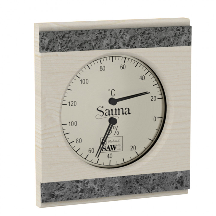 SAWO thermo-hygrometer 281-THRA, aspen