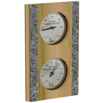 SAWO thermo-hygrometer 283-THRD, cedar