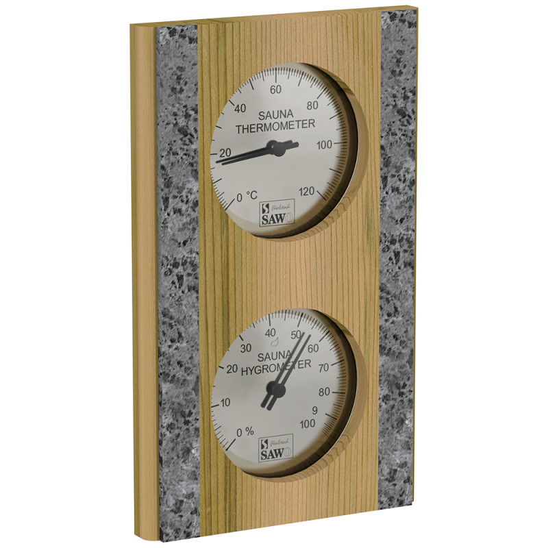 SAWO thermo-hygrometer 283-THR, cedar