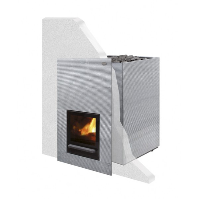 Sauna woodburning stove - TULIKIVI KINOS 20 RIGATA