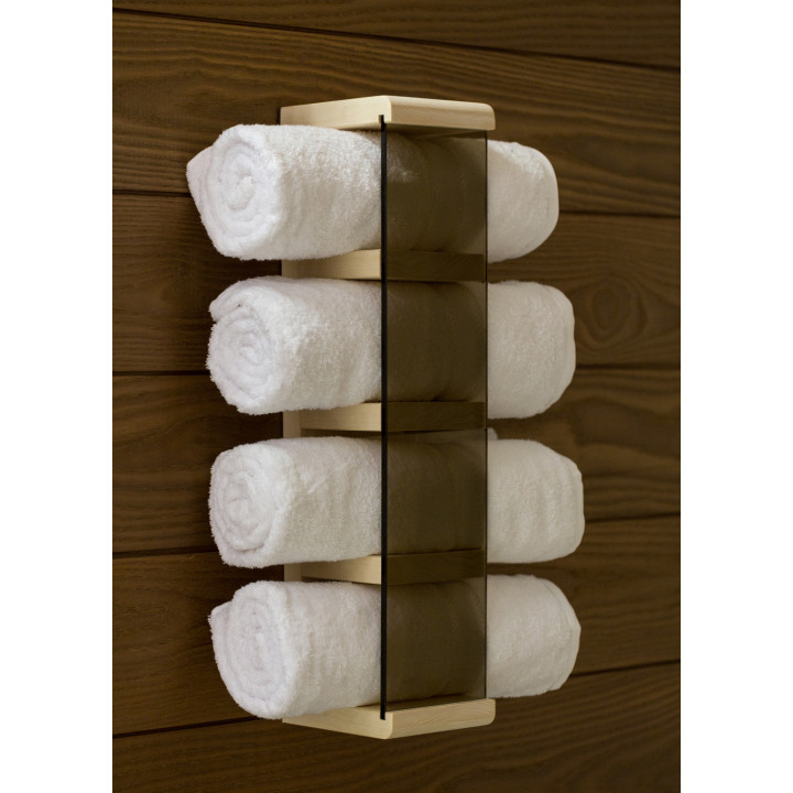 Towel holder, aspen