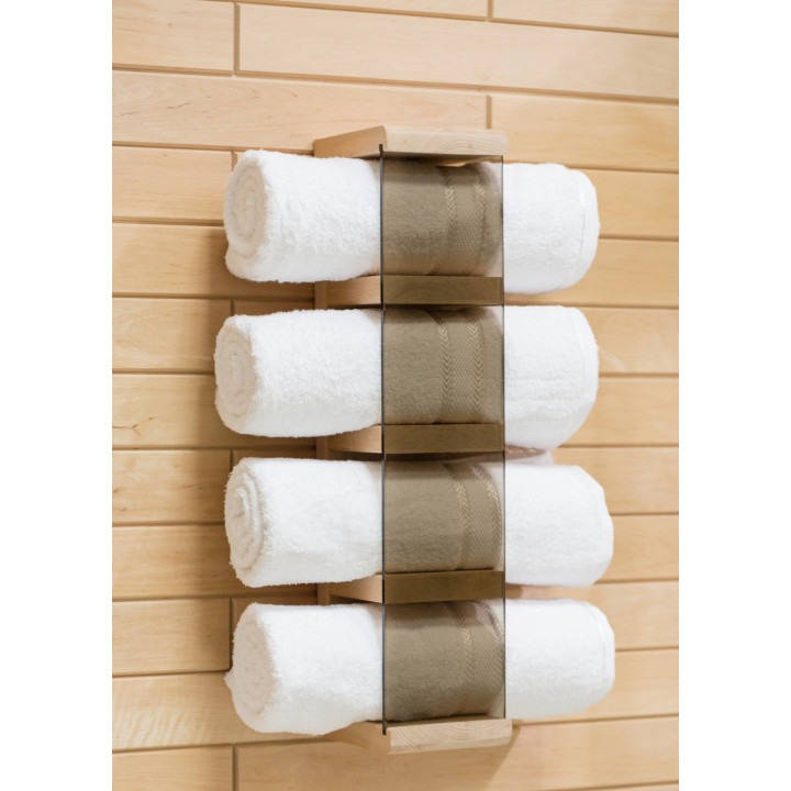 Towel holder, alder