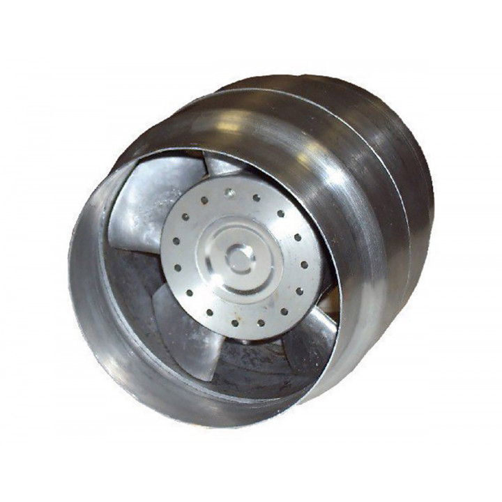 Fan for sauna VOK-T 150°C, 135/Ø100mm, with back valve