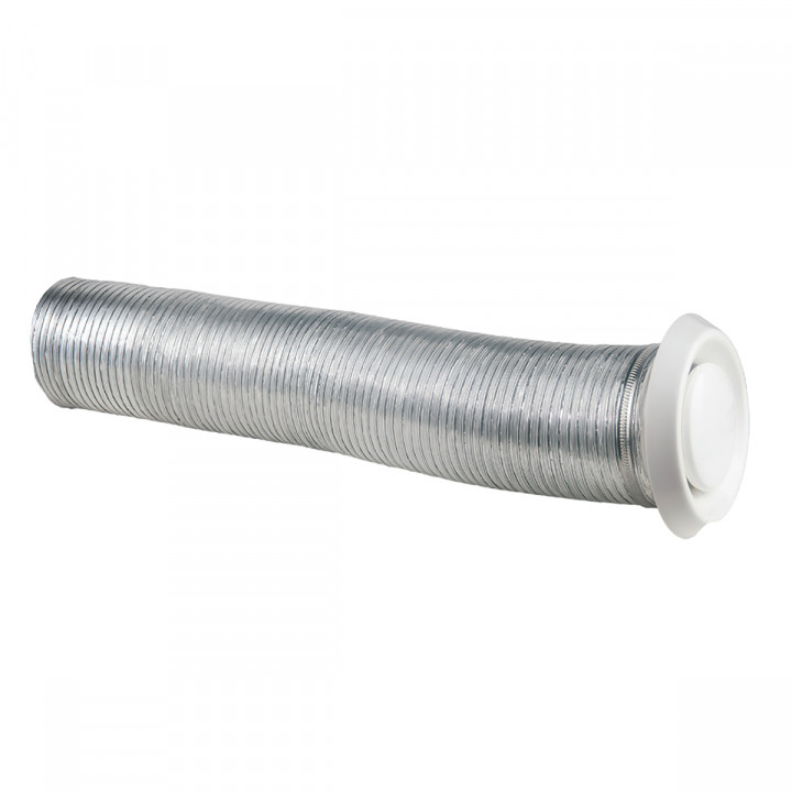 Plastic disc valve for steam sauna
