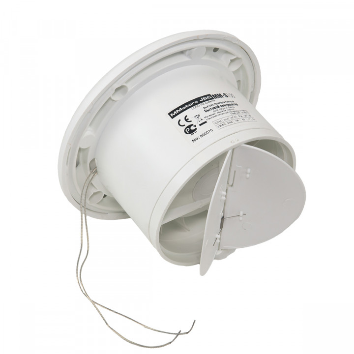 MM-S sauna fan with back valve d/100mm
