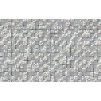 Decorative wall stones GS-DELOS, white