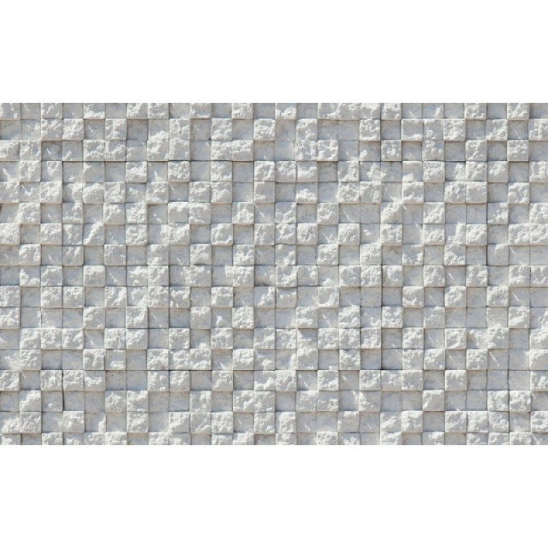 Decorative wall stones GS-DELOS, white