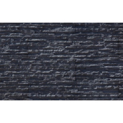 Decorative wall stones GS-DUNE, black  Decorative wall stones GS-DUNE, black