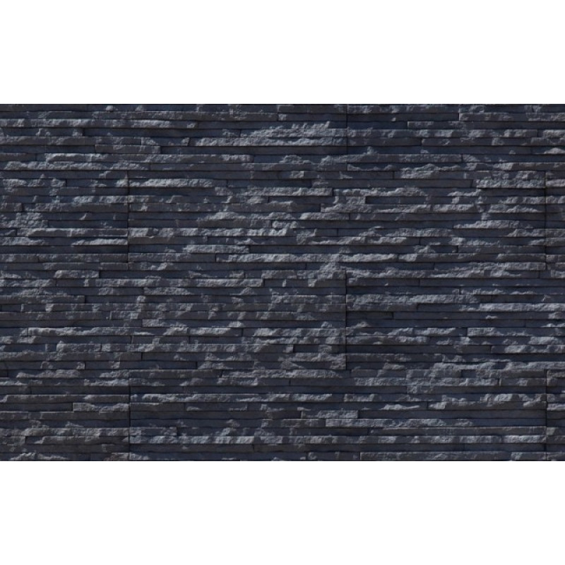 Decorative wall stones GS-DUNE, black