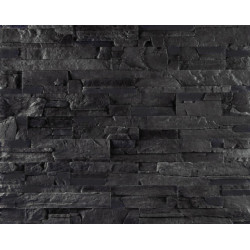 Decorative wall stones GS-SIERRA, black  Decorative wall stones GS-SIERRA, black