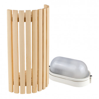 Sawo lamp and lattice set 914-VP, pine