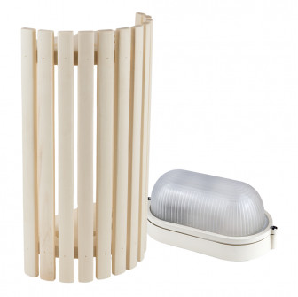 Sawo lamp and lattice set 914-VA, aspen