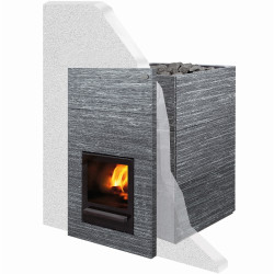 Sauna woodburning stove - TULIKIVI KINOS 20 GRAFIA