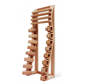 Harvia Prestige wooden backrest for IR radiator, 350 or 500 W