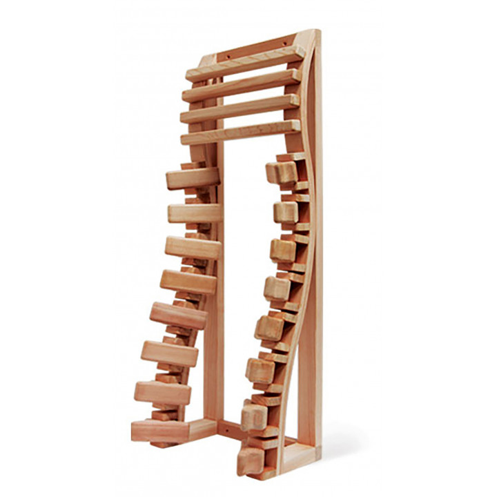 Harvia Prestige wooden backrest for IR radiator, 350 or 500 W