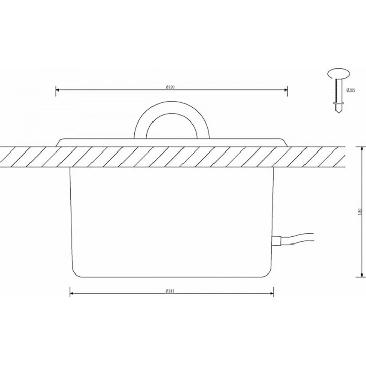 CARIITTI light bowl, diameter 320 mm