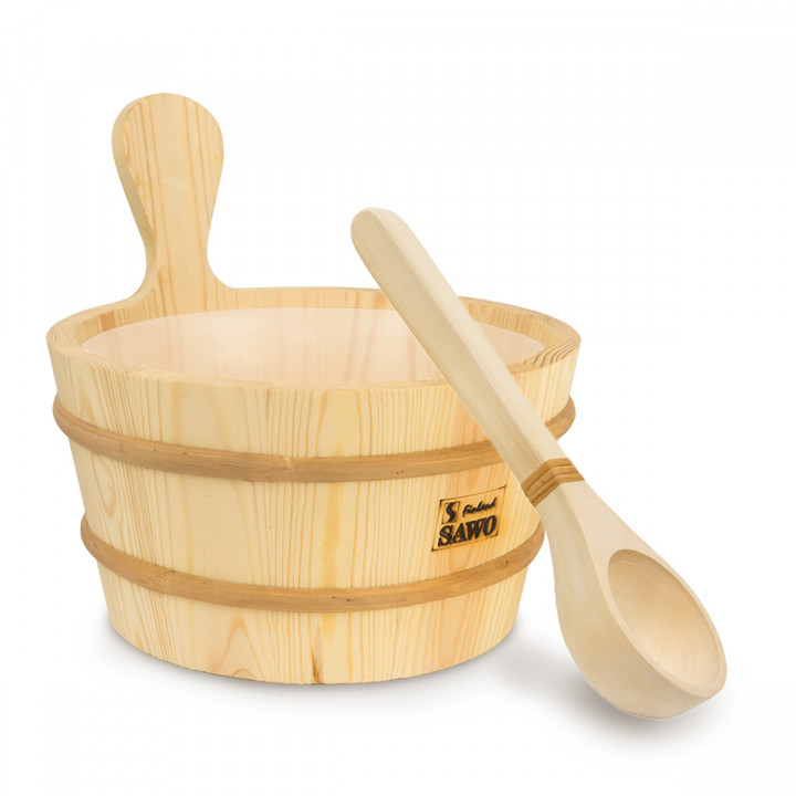 SAWO sauna set - More steam, Standart 4 l