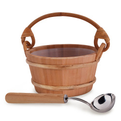 SAWO sauna set - More steam, standart, cedar 4 l  SAWO sauna set - More steam, standart, cedar 4 l