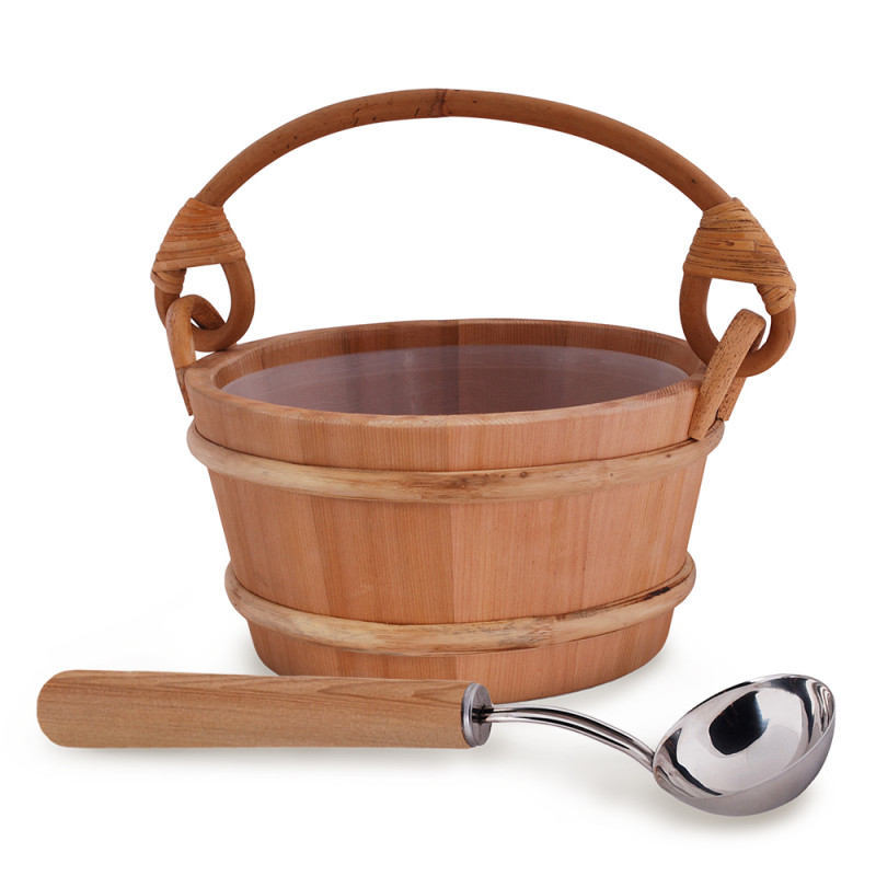 SAWO sauna set - More steam, standart, cedar 4 l