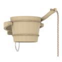 Sawo cold shower bucket, pine, 18 L - 0