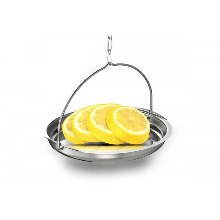 Stainless steel bowl for scents