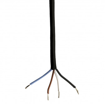 Silicone cable SiHF 4x0.25mm²