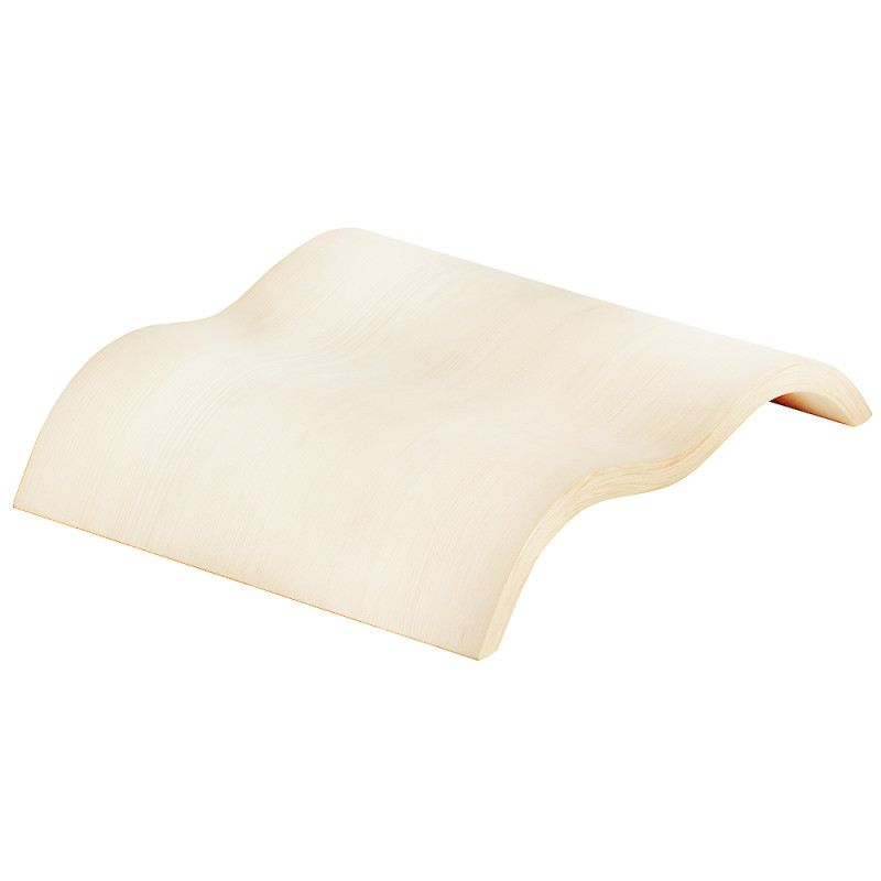 SAWO wooden headrest wave 515-A, aspen
