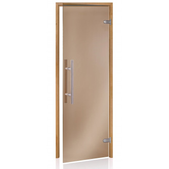 AD PREMIUM LIGHT glass sauna doors, Thermo aspen