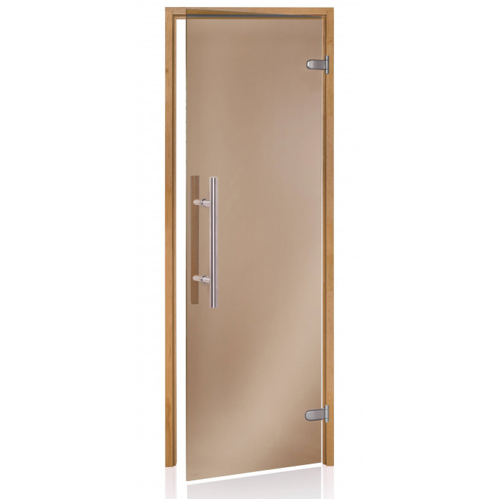 AD PREMIUM LIGHT glass sauna doors, Thermo aspen