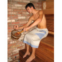 Linen sauna apron - 1