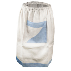 Linen sauna apron