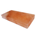 Polished himalayan salt bricks with notch 200x100x25mm - 0 Polished himalayan salt bricks with notch 200x100x25mm - 0
