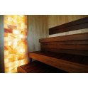 Polished himalayan salt bricks with notch 200x100x25mm - 6 Polished himalayan salt bricks with notch 200x100x25mm - 6