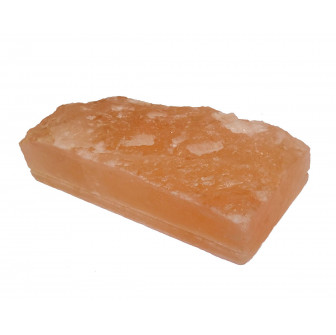 Crushed himalayan salt bricks with notch 200x100x50mm