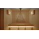 Corner lamp shade V