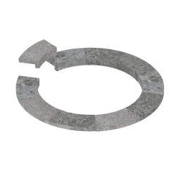 Embedding flange - for SAWOTEC Tower Round heater  Embedding flange - for SAWOTEC Tower Round heater