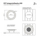 Embedding flange 600 - for IKI Pilari heater