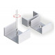 Himalayan salt brick fixing bracket adapter